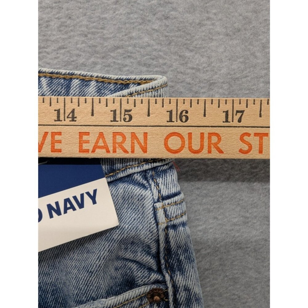 Old Navy Higher High-Rise Flare Jeans Womens 10 Blue Light Wash Denim 32x32 - Picture 5 of 16